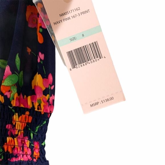 NWT Nanette Lepore Floral Midi Dress - Picture 3 of 5